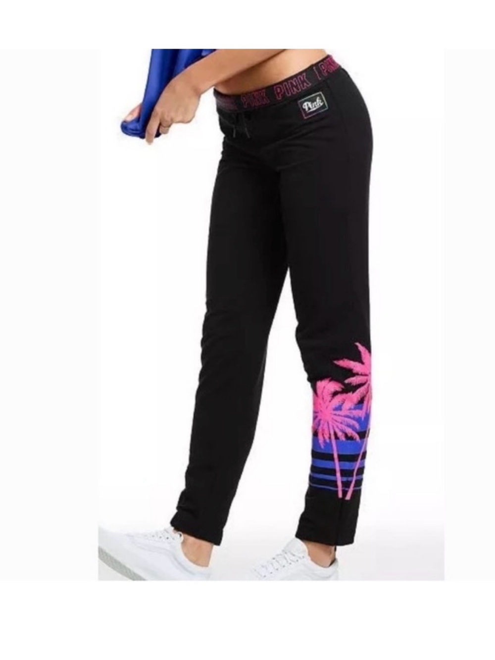 PINK Victorias Secret Palm Tree Sweatpants